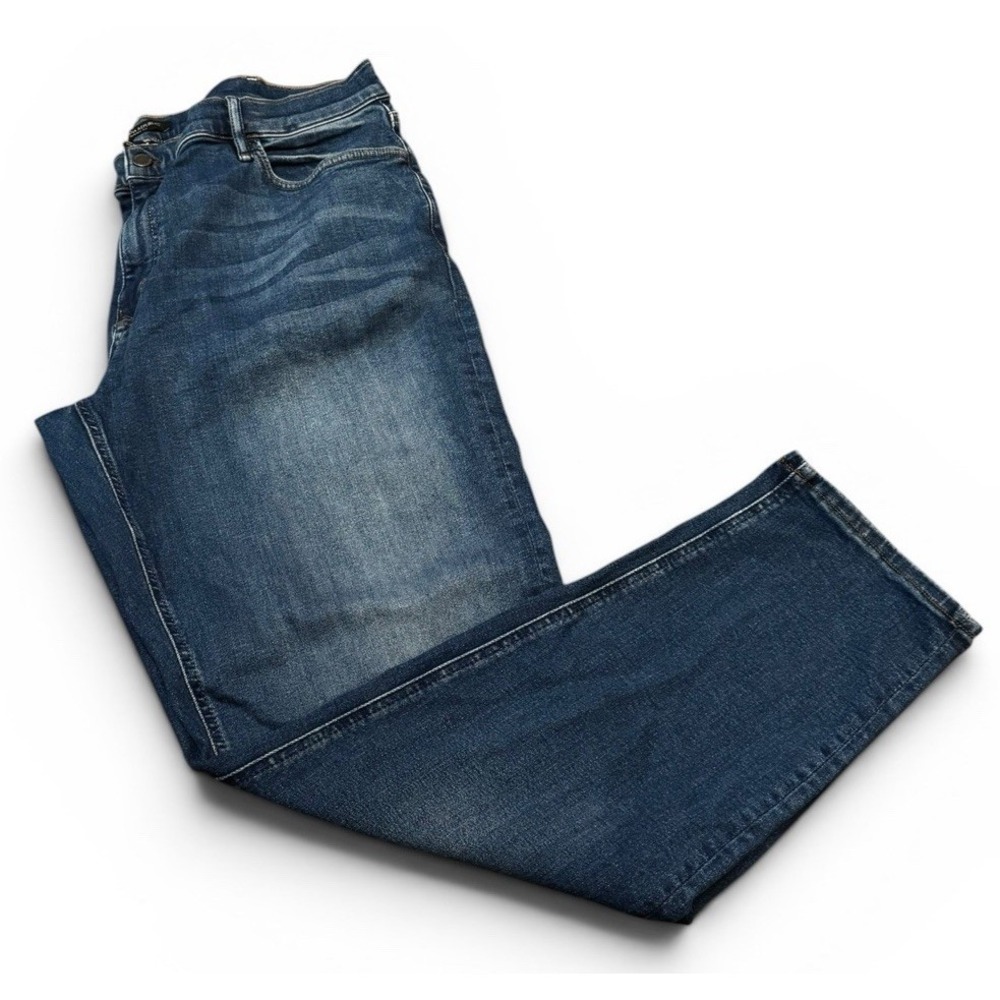 Banana Republic Tapered Fit Jeans Men 40x32 Medium Wash Stretch